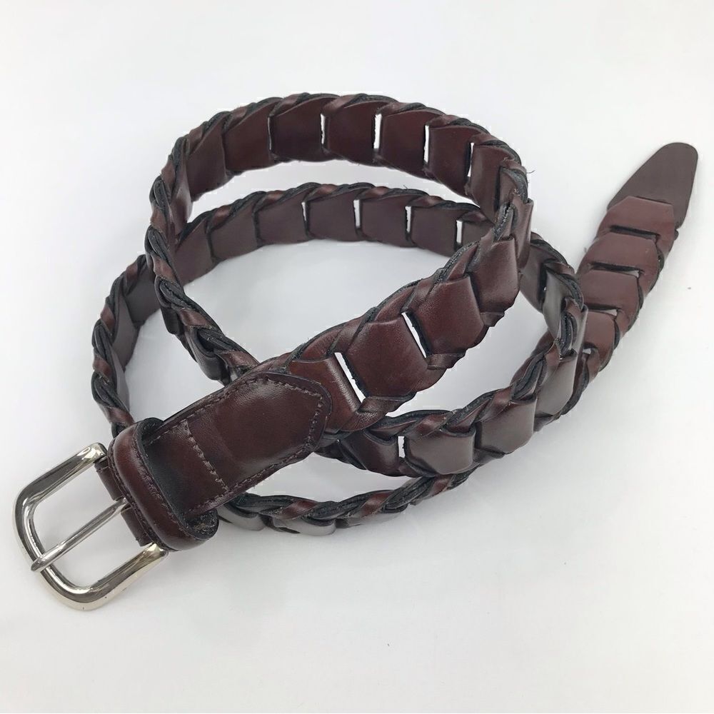 Argentinian Full Grain Cowhide Leather Loop Chain Belt